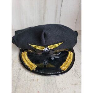 Halloween costume airplane pilots hat accessory prop decor